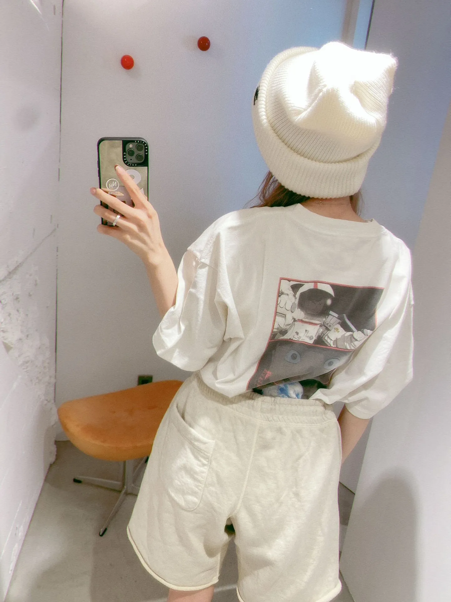 SAINT Mxxxxxx 'SAINT' SWEAT SHORTS/GRY/BLK embroidered SAINT LOGO basic shorts, distressed gray/washed black S-XL, four needles and six threads throughout, produced by a major domestic factory, imported Tajima machine embroidery, washed and distressed, original version